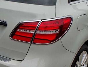 Накладки на задние фонари хромированные для Mercedes Benz W246 B Class 2015-